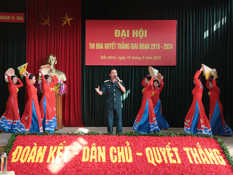 Trung đoàn 284 tổ chức Đại hội Thi đua quyết thắng giai đoạn 2019-2024
