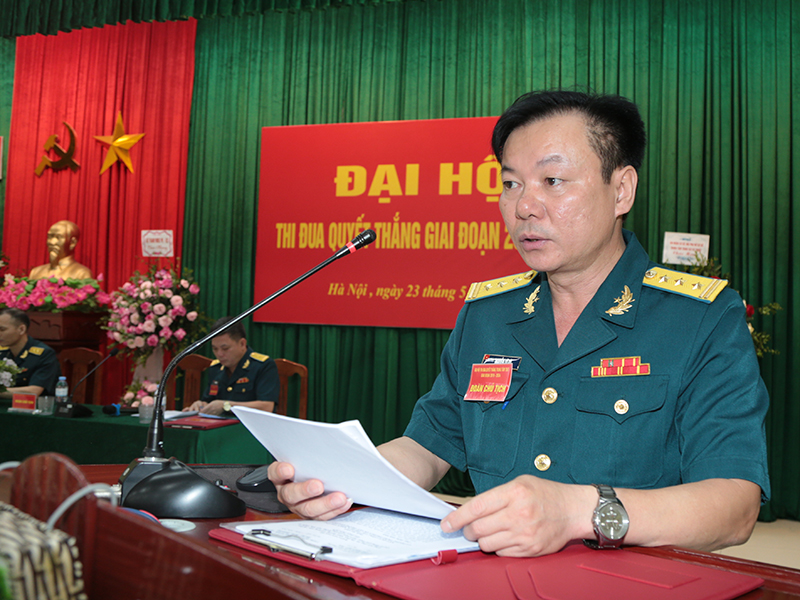 Trung tâm Trinh sát kỹ thuật, Bộ Tham mưu PK-KQ tổ chức Đại hội Thi đua quyết thắng giai đoạn 2019-2024