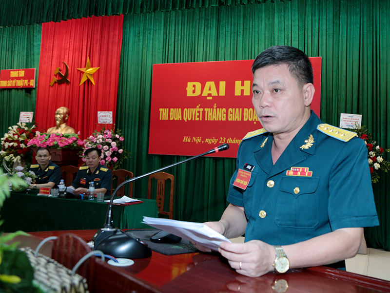 Trung tâm Trinh sát kỹ thuật, Bộ Tham mưu PK-KQ tổ chức Đại hội Thi đua quyết thắng giai đoạn 2019-2024