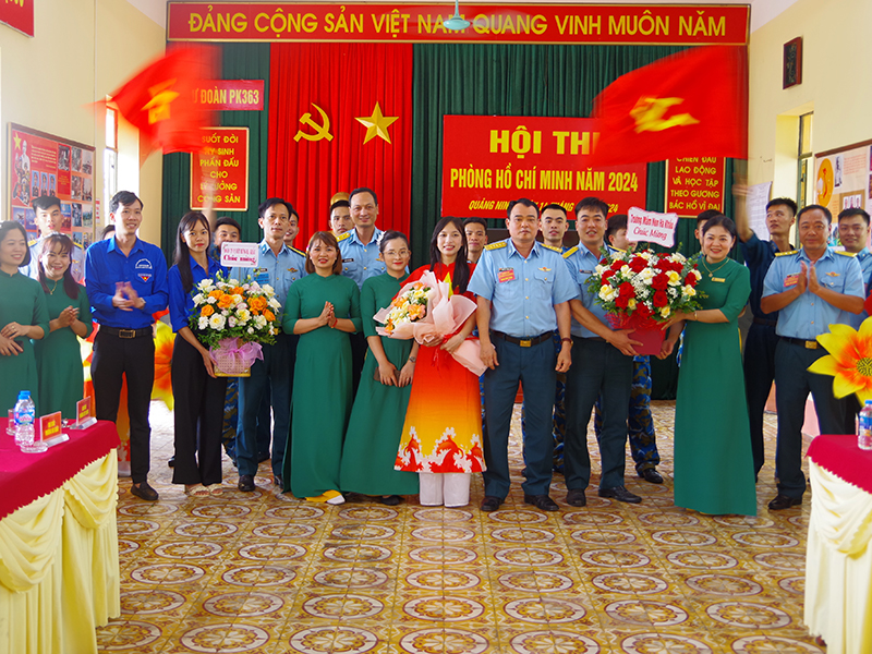 Sư đoàn 363 tổ chức Hội thi Phòng Hồ Chí Minh năm 2024