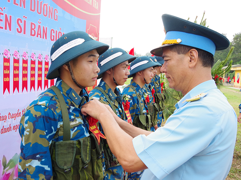 Tiểu đoàn 3 Huấn luyện chiến sĩ mới, Sư đoàn 371 tổ chức bắn đạn thật cho chiến sĩ mới