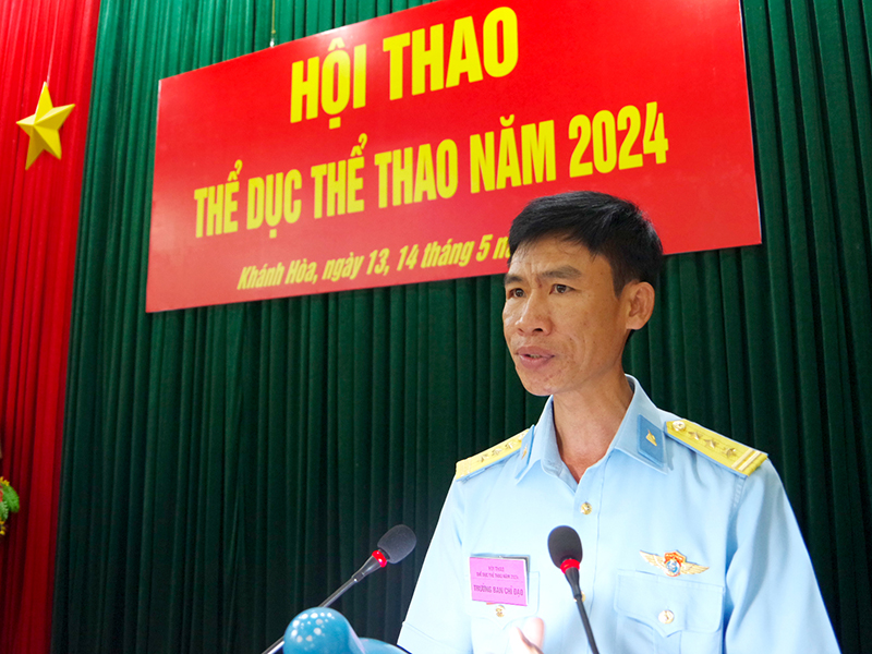 Sư đoàn 377 tổ chức Hội thao thể dục thể thao năm 2024