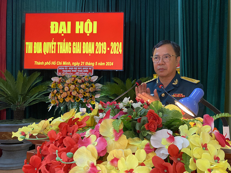 Trung đoàn 263 tổ chức Đại hội Thi đua Quyết thắng giai đoạn 2019-2024