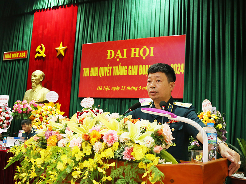 Nhà máy A34 tổ chức thành công Đại hội Thi đua Quyết thắng