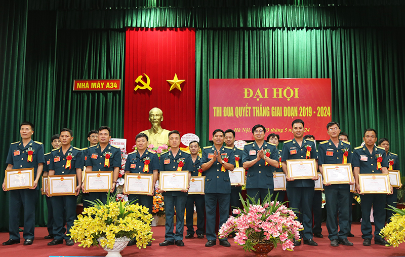Nhà máy A34 tổ chức thành công Đại hội Thi đua Quyết thắng