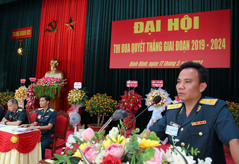 Trung đoàn 925 tổ chức Đại hội Thi đua Quyết thắng giai đoạn 2019-2024