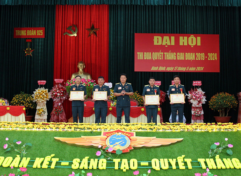 Trung đoàn 925 tổ chức Đại hội Thi đua Quyết thắng giai đoạn 2019-2024