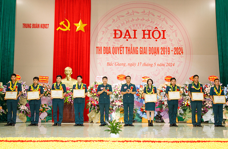 Trung đoàn Không quân 927 tổ chức Đại hội Thi đua Quyết thắng giai đoạn 2019-2024
