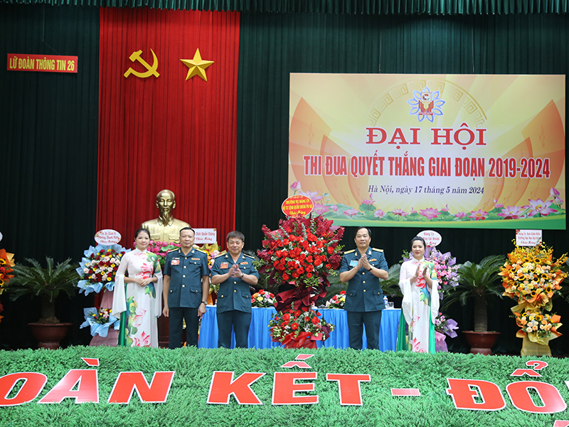 Lữ đoàn Thông tin 26 tổ chức Đại hội Thi đua Quyết thắng giai đoạn 2019 - 2024