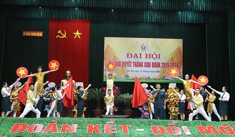 Lữ đoàn Thông tin 26 tổ chức Đại hội Thi đua Quyết thắng giai đoạn 2019 - 2024