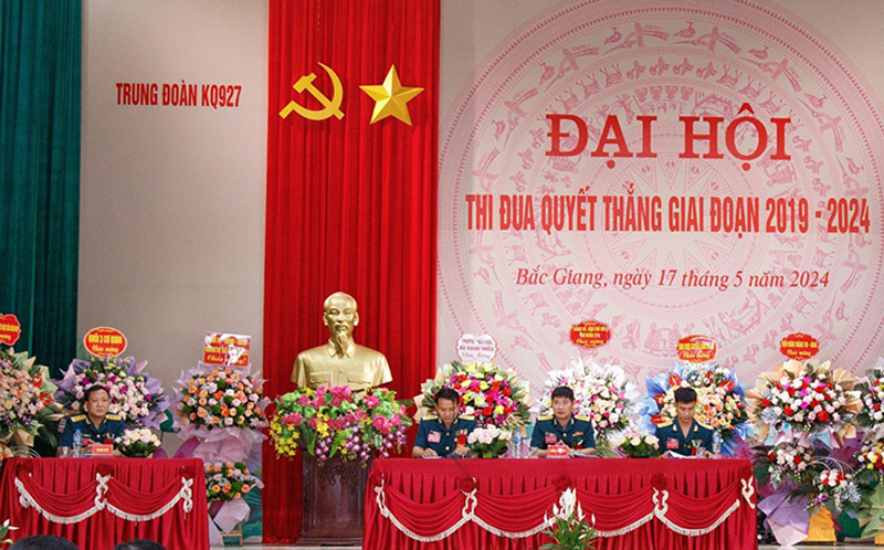 Trung đoàn Không quân 927 tổ chức Đại hội Thi đua Quyết thắng giai đoạn 2019-2024
