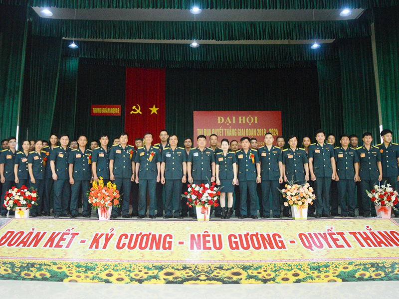 Trung đoàn 916 tổ chức Đại hội Thi đua quyết thắng giai đoạn 2019-2024