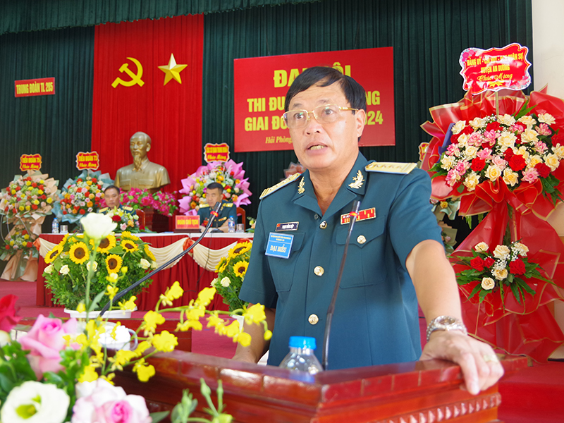 Trung đoàn 285, Sư đoàn 363 tổ chức Đại hội Thi đua quyết thắng giai đoạn 2019 - 2024