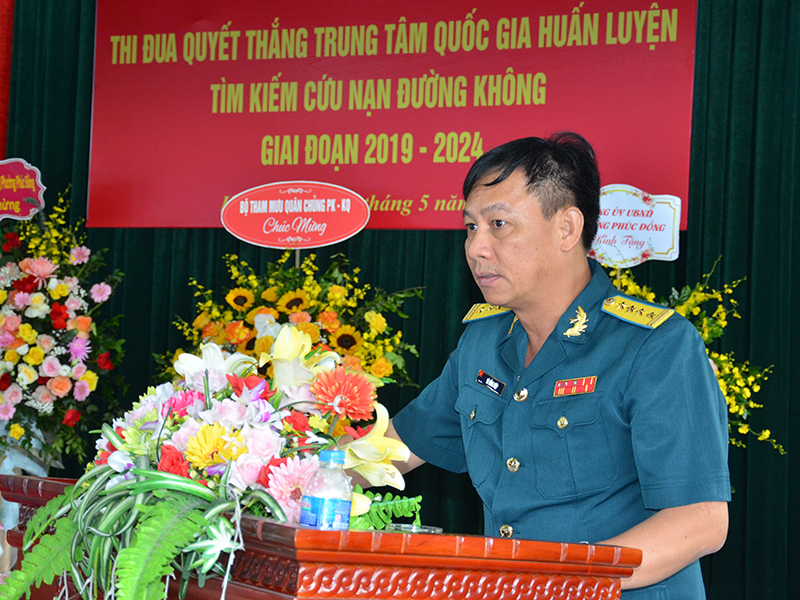 Trung tâm Quốc gia Huấn luyện và Tìm kiếm cứu nạn đường không tổ chức Đại hội Thi đua quyết thắng giai đoạn 2019-2024