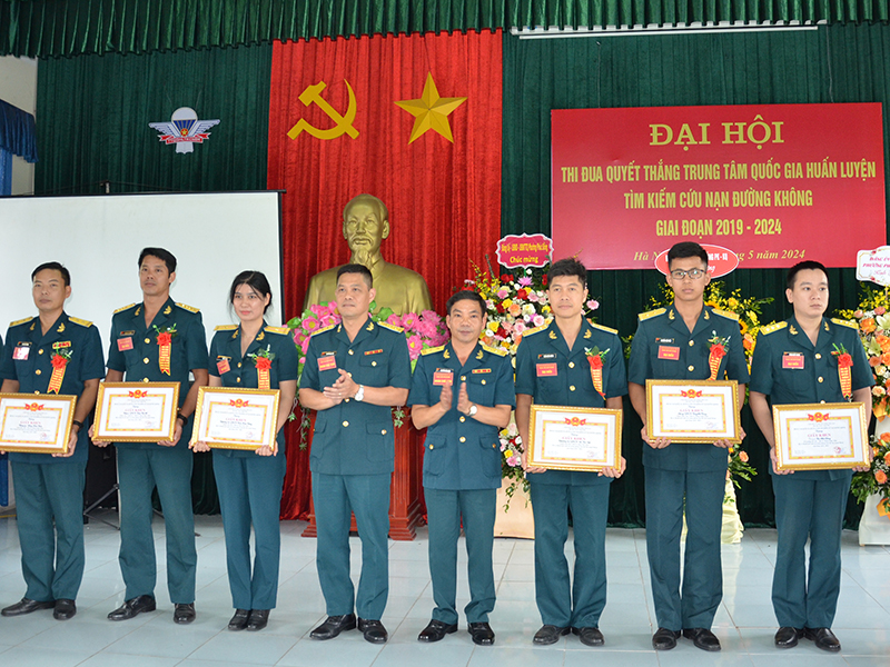 Trung tâm Quốc gia Huấn luyện và Tìm kiếm cứu nạn đường không tổ chức Đại hội Thi đua quyết thắng giai đoạn 2019-2024