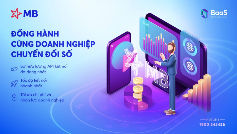 MB dẫn dắt tương lai ngân hàng số với mô hình BaaS