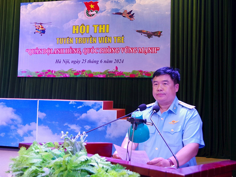 Sư đoàn 371 tổ chức Hội thi Tuyên truyền viên trẻ năm 2024
