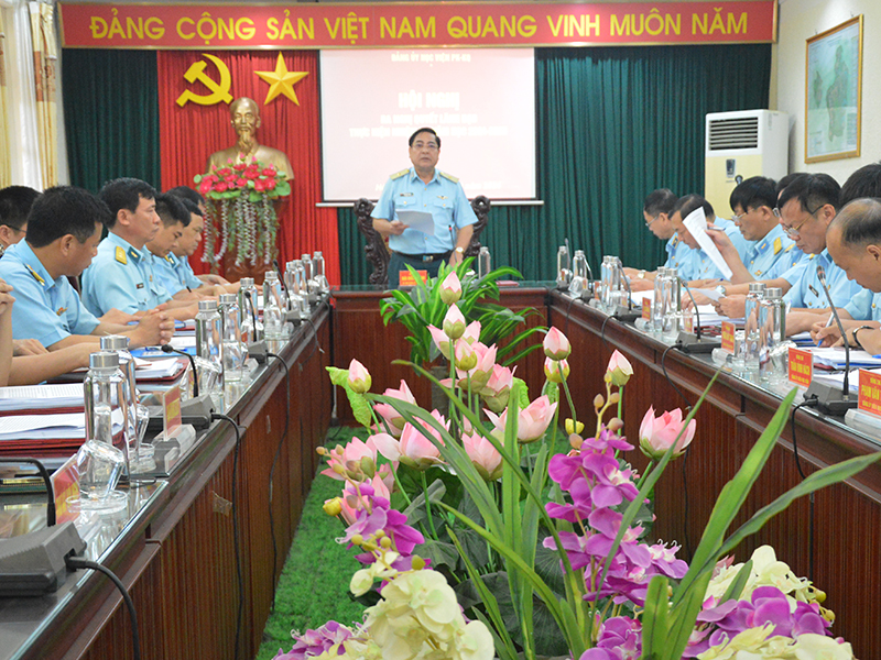 Đảng ủy Học viện Phòng không-Không quân ra Nghị quyết lãnh đạo thực hiện nhiệm vụ năm học 2024-2025