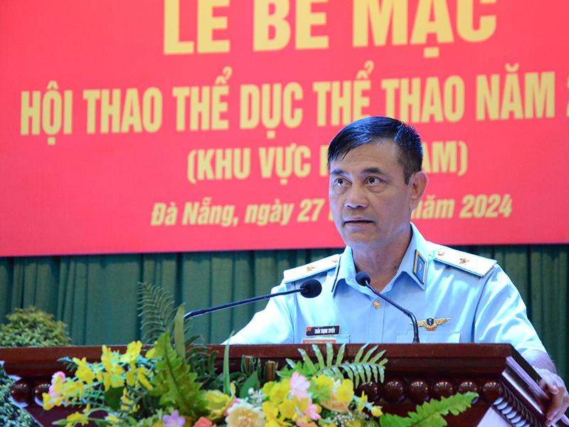 Quân chủng Phòng không - Không quân bế mạc Hội thao Thể dục thể thao khu vực phía Nam năm 2024