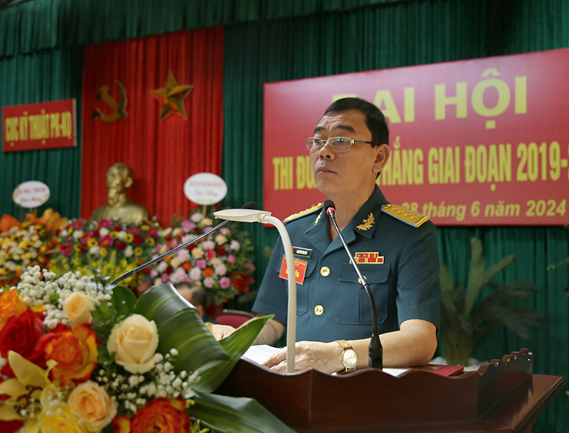 Cục Kỹ thuật Quân chủng PK-KQ tổ chức Đại hội Thi đua quyết thắng giai đoạn 2019-2024