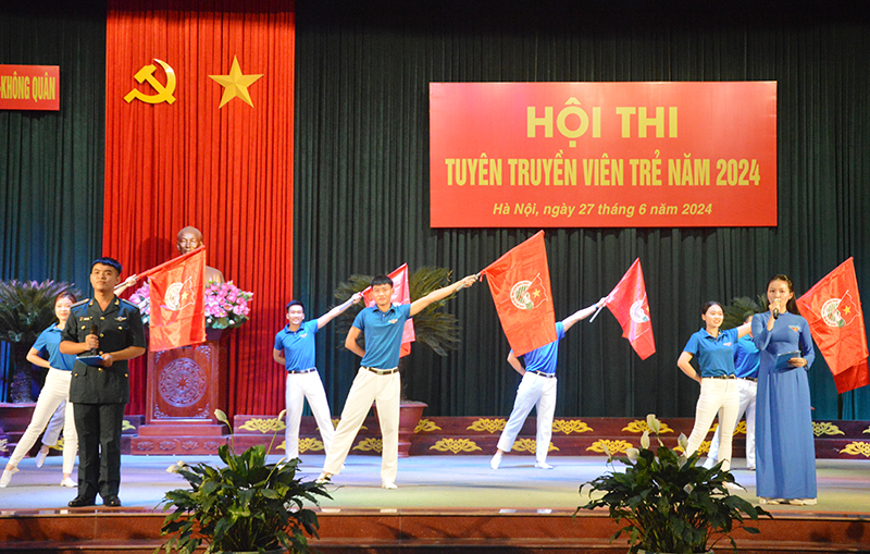 Học viện Phòng không - Không quân tổ chức Hội thi Tuyên truyền viên trẻ năm 2024