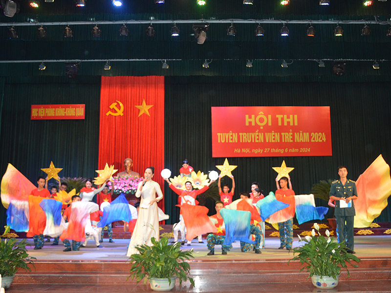 Học viện Phòng không - Không quân tổ chức Hội thi Tuyên truyền viên trẻ năm 2024