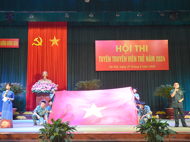 Học viện Phòng không - Không quân tổ chức Hội thi Tuyên truyền viên trẻ năm 2024