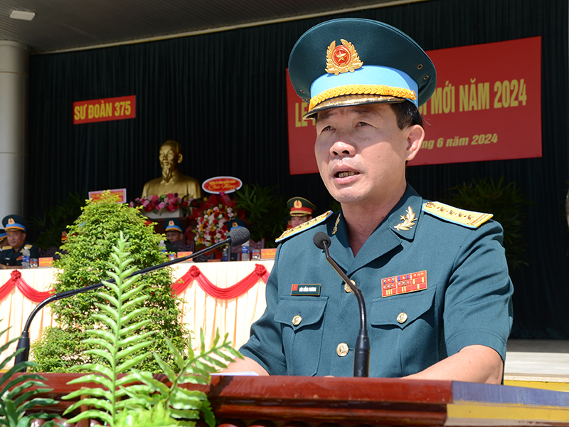 Các đơn vị trong Quân chủng Phòng không - Không quân tổ chức Lễ tuyên thệ chiến sĩ mới năm 2024