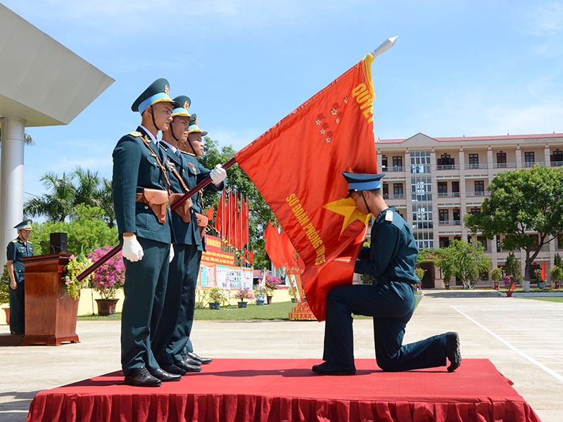 Các đơn vị trong Quân chủng Phòng không - Không quân tổ chức Lễ tuyên thệ chiến sĩ mới năm 2024