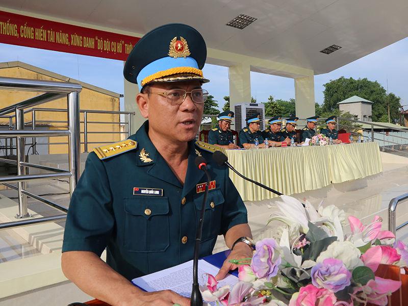 Các đơn vị trong Quân chủng Phòng không - Không quân tổ chức Lễ tuyên thệ chiến sĩ mới năm 2024