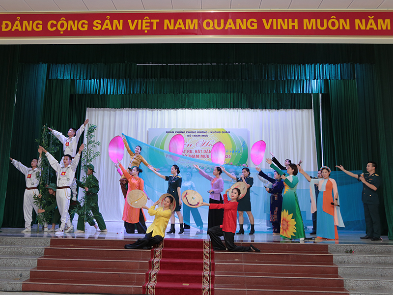 Hội Phụ nữ Bộ Tham mưu Phòng không - Không quân tổ chức Liên hoan hát ru, hát dân ca năm 2024