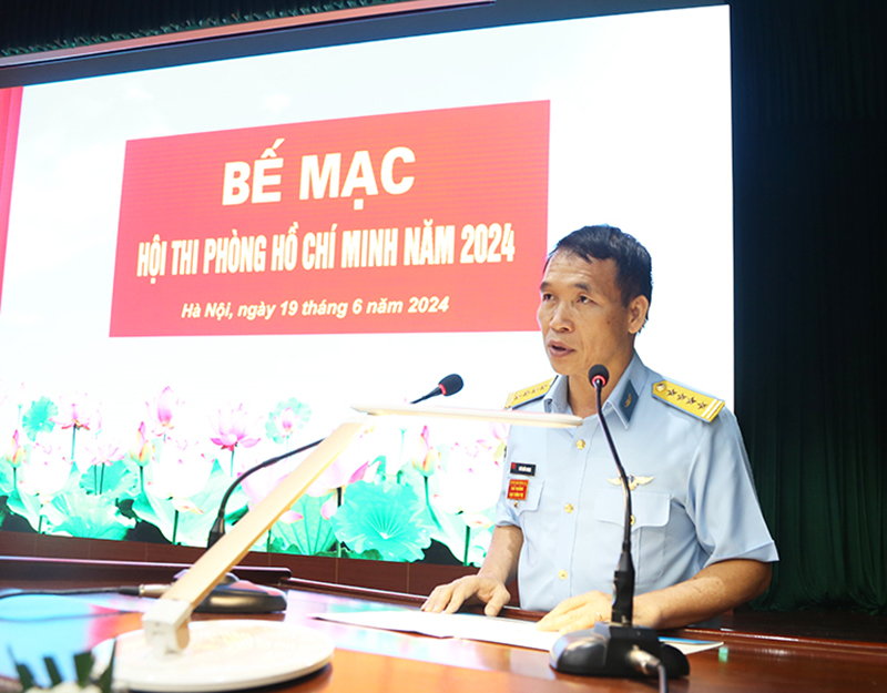 Quân chủng Phòng không - Không quân Bế mạc Hội thi Phòng Hồ Chí Minh năm 2024