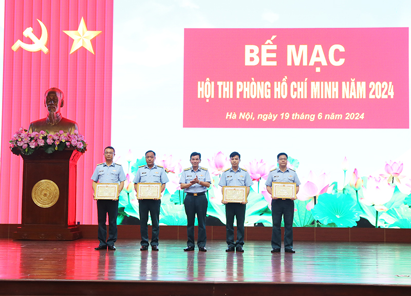 Quân chủng Phòng không - Không quân Bế mạc Hội thi Phòng Hồ Chí Minh năm 2024