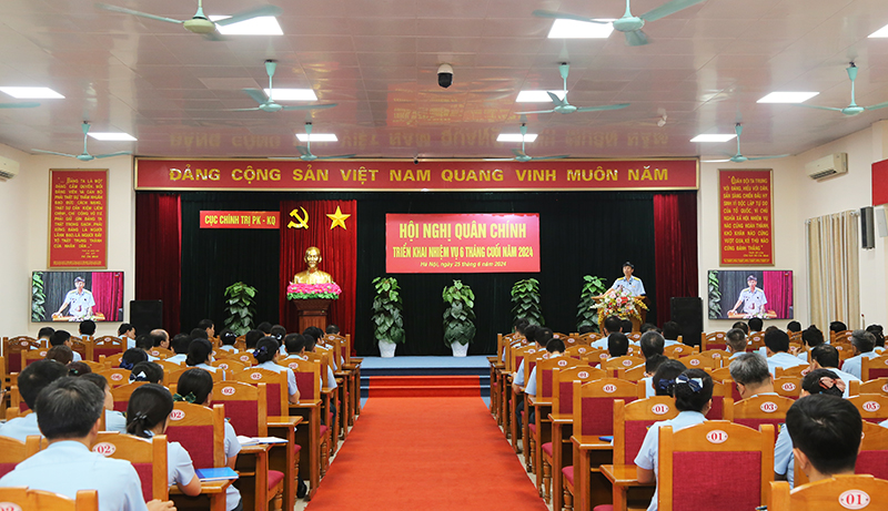 Cục Chính trị triển khai nhiệm vụ 6 tháng cuối năm 2024