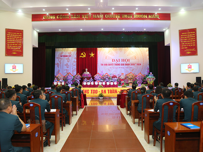 Sư đoàn 371 tổ chức Đại hội Thi đua quyết thắng giai đoạn 2019-2024