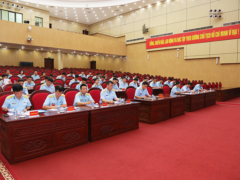 Quân chủng PK-KQ sơ kết công tác Thanh tra, Tư pháp, Pháp chế và công tác 1389 sáu tháng đầu năm 2024; phương hướng, nhiệm vụ sáu tháng cuối năm 2024