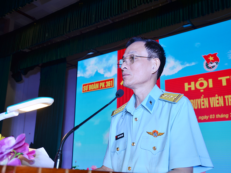 Sư đoàn 361 tổ chức Hội thi tuyên truyền viên trẻ năm 2024
