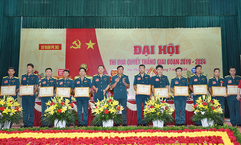 Phong trào Thi đua quyết thắng là động lực để Sư đoàn 363 thực hiện thắng lợi mọi nhiệm vụ