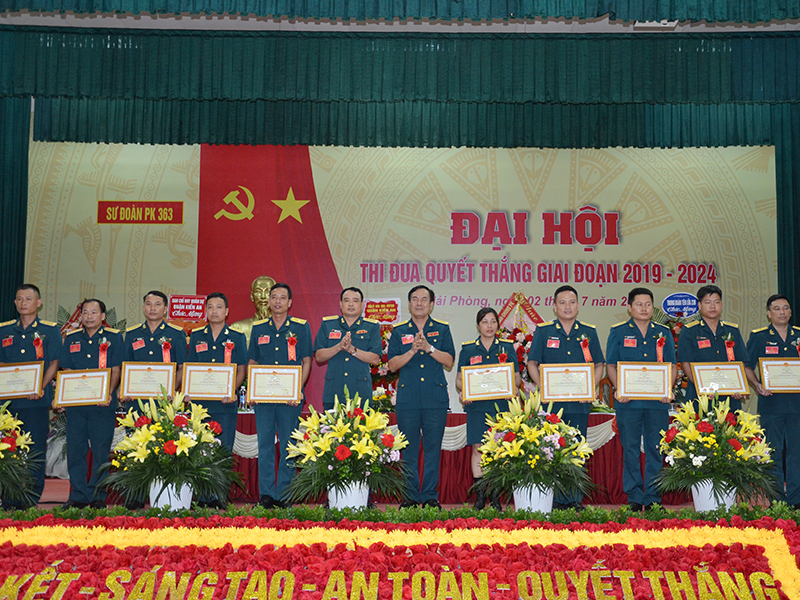 Phong trào Thi đua quyết thắng là động lực để Sư đoàn 363 thực hiện thắng lợi mọi nhiệm vụ