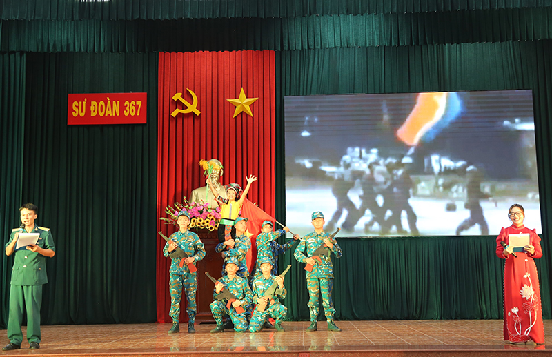 Sư đoàn 367 tổ chức Hội thi tuyên truyền viên trẻ năm 2024