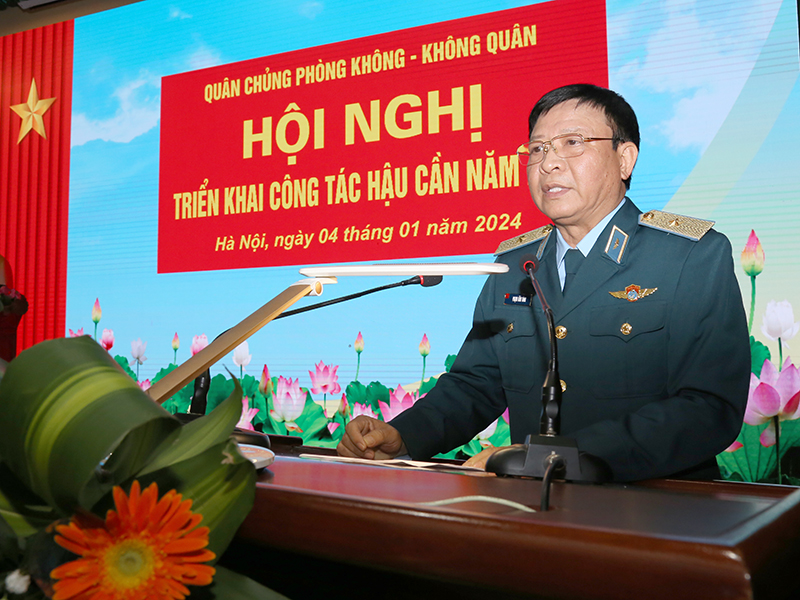 Cục Hậu cần Quân chủng PK-KQ tổ chức Hội nghị triển khai công tác Hậu cần năm 2024