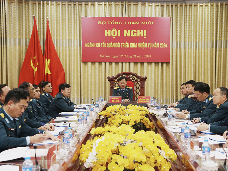 Ngành Cơ yếu Quân đội triển khai nhiệm vụ năm 2024