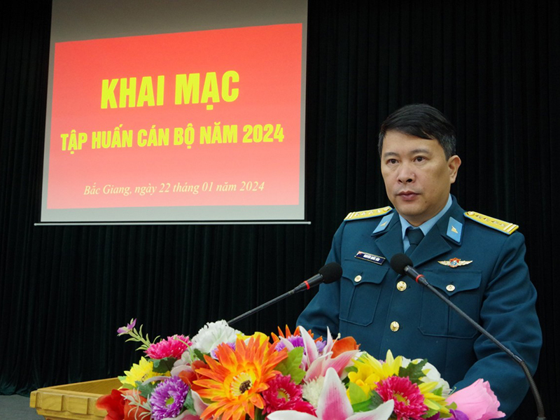 Sư đoàn 365 khai mạc tập huấn cán bộ năm 2024