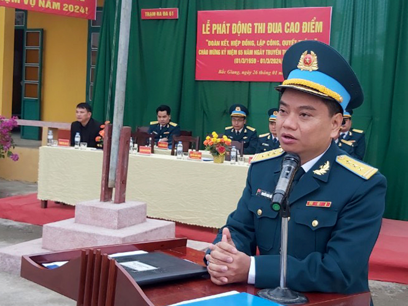 Trạm Ra đa 61, Trung đoàn 291 phát động thi đua cao điểm với chủ đề “Đoàn kết, hiệp đồng, lập công, quyết thắng”