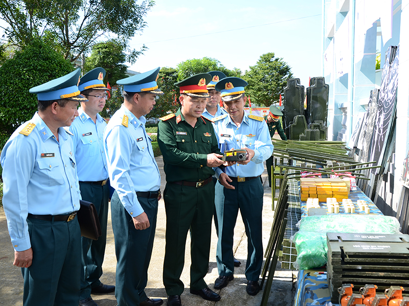 Cục Quân huấn kiểm tra công tác chuẩn bị huấn luyện chiến sĩ mới tại Tiểu đoàn huấn luyện chiến sĩ mới, Sư đoàn 375