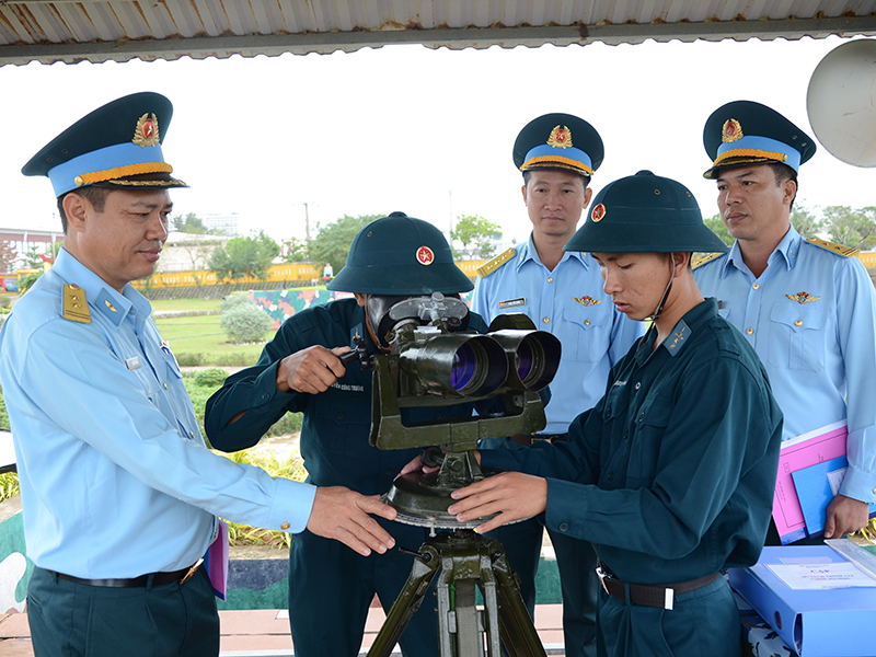 Quân chủng Phòng không - Không quân kiểm tra sẵn sàng chiến đấu, chúc Tết Đại đội 11, Trung đoàn 224