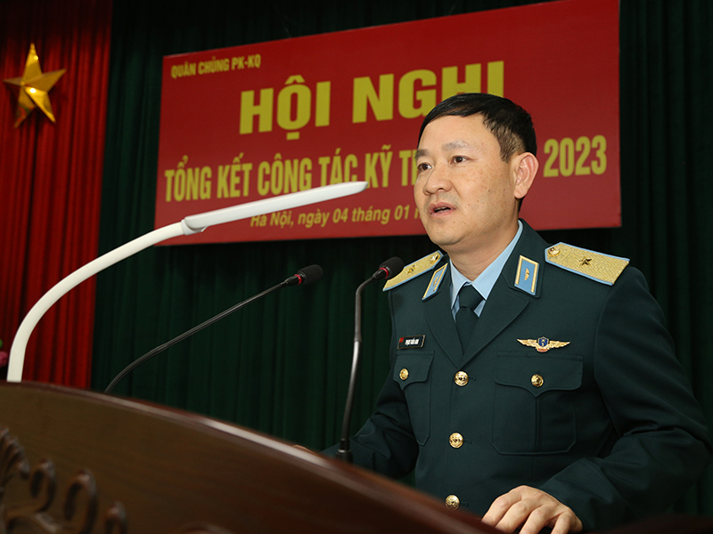 Cục Kỹ thuật Quân chủng PK-KQ tổng kết công tác Kỹ thuật năm 2023