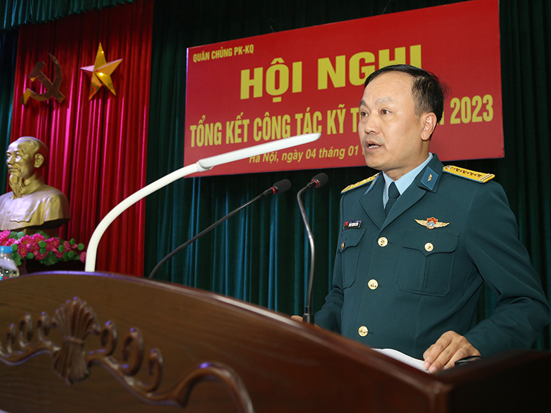 Cục Kỹ thuật Quân chủng PK-KQ tổng kết công tác Kỹ thuật năm 2023