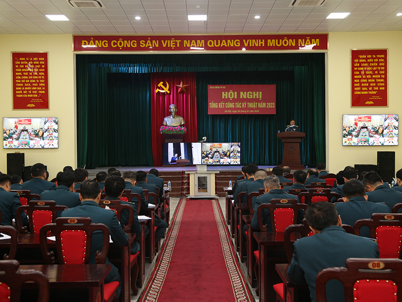 Cục Kỹ thuật Quân chủng PK-KQ tổng kết công tác Kỹ thuật năm 2023