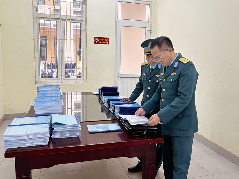 Quân chủng PK-KQ kiểm tra công tác chuẩn bị huấn luyện chiến sĩ mới